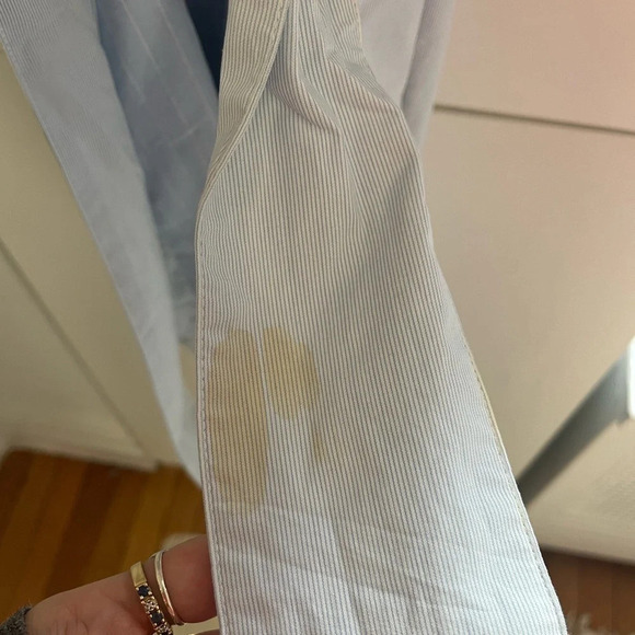 Zara Blue Shirt Dress with Belt size M - Picture 4 of 4